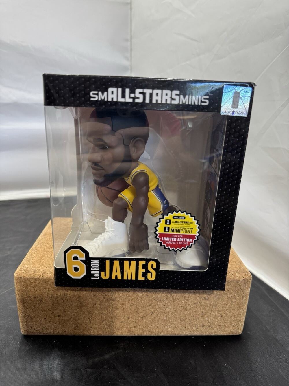 LeBron James #6 NBA smAll-Stars Minis 6" Figure New In Box - Box Has Damage